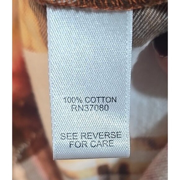 OOAK Upcycle Flannel Tunic Shacket Shirt Birding Owl Fall Distressed Women's L - Picture 12 of 12